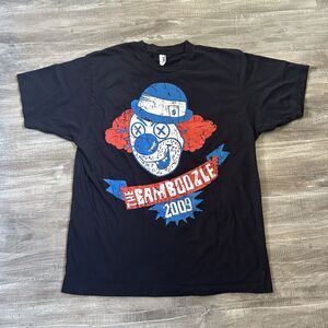 The Bamboozle Festival Concert 2009 No Doubt Fall Out Boy Clown T-Shirt Size L